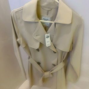 Abercrombie Beige Trench Coat